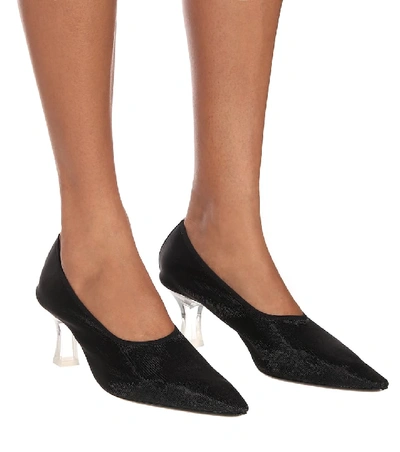 Shop The Row Sock Mesh Pumps In Black