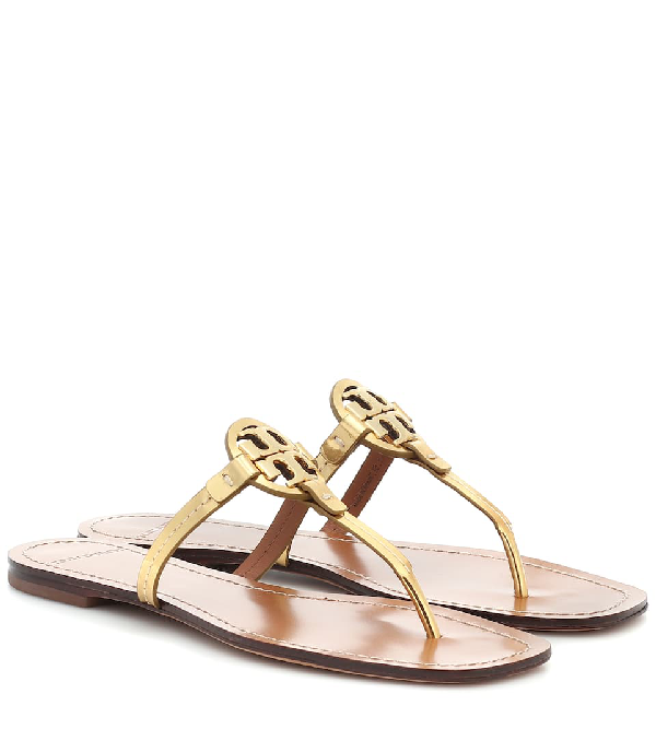 tory burch mini miller leather sandals