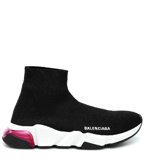 balenciaga speed trainer pink sole