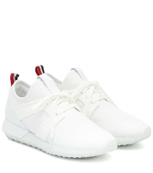 Moncler Meline Leather-trimmed Sneakers 
