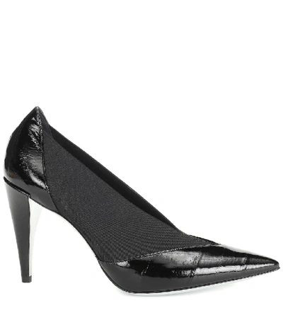 Shop Givenchy Show Eel Leather Pumps In Black