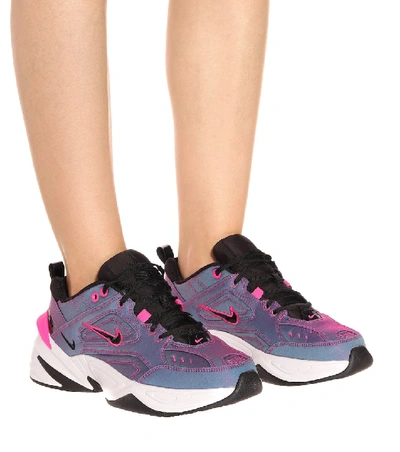 Shop Nike M2k Tekno Sneakers In Purple