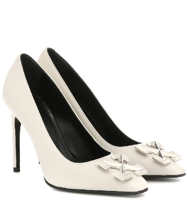 off white pump shoes