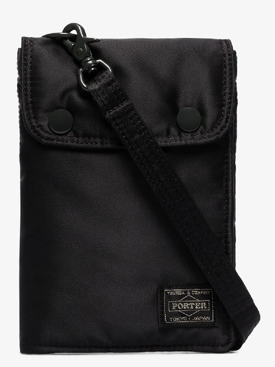 Shop Porter-yoshida & Co Black Travel Case Cross Body Bag