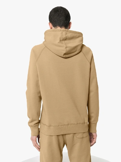 Shop Reigning Champ Terry Cotton Hoodie In Green