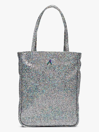Shop Ashley Williams Metallic Cosmic Glitter Tote Bag