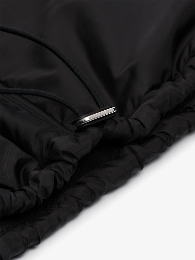 Shop Givenchy Black Logo Thermal Snood