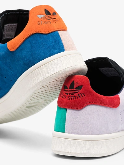 Adidas Multicoloured Stan Smith Recon Suede Sneakers In Blue