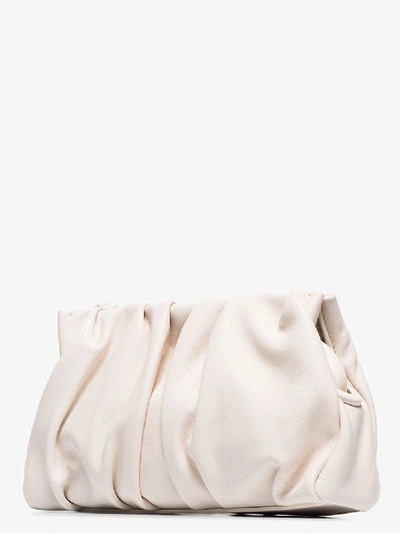 Shop Elleme White Vague Leather Shoulder Bag