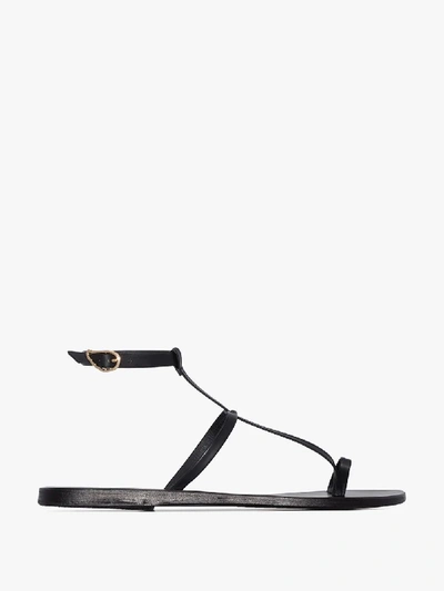 Shop Ancient Greek Sandals 'anthi' Sandalen In Black