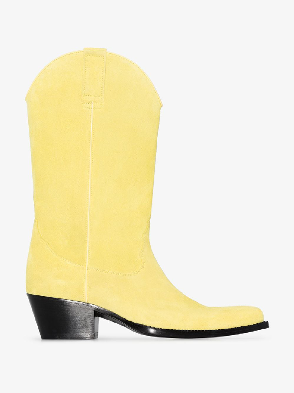 yellow cowboy boots