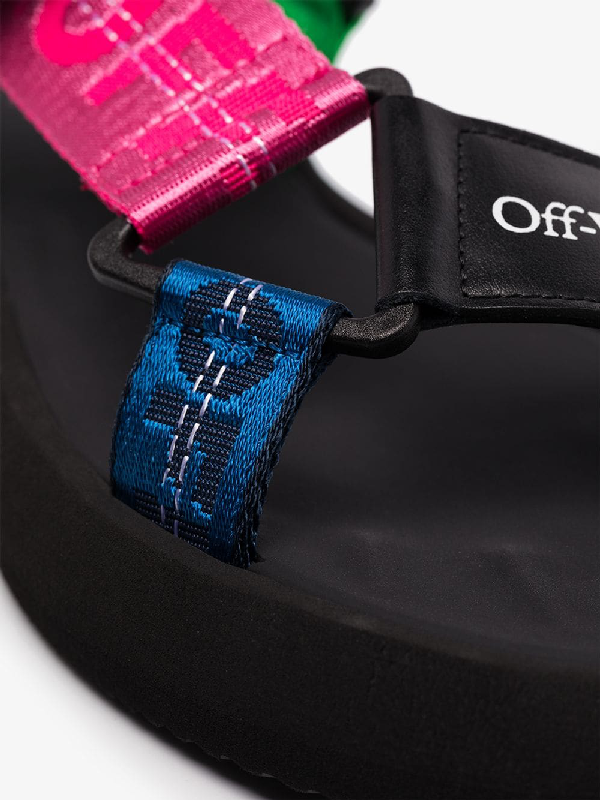 off white trek sandals