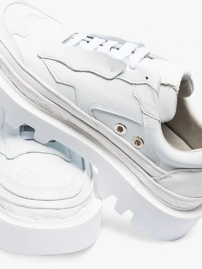 Shop Rombaut White Protect Hybrid Sneakers