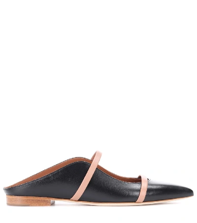 Shop Malone Souliers Maureen Slippers In Black