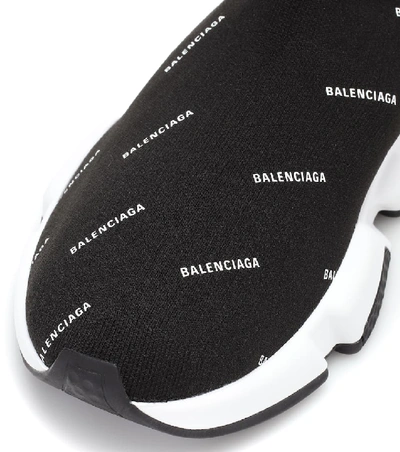 Shop Balenciaga Speed Sneakers In Black