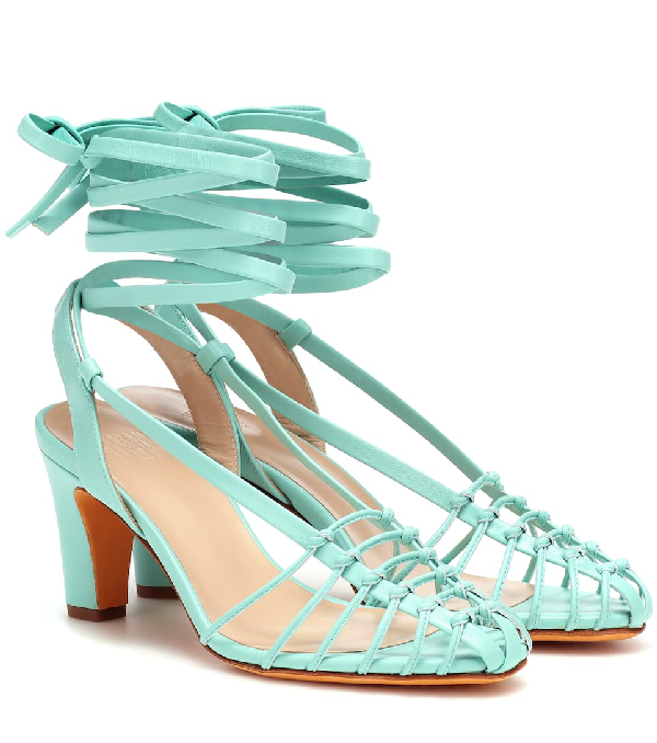 turquoise sandals