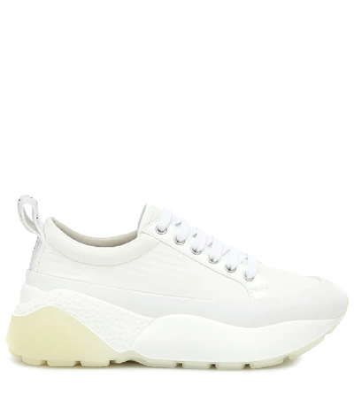 Shop Stella Mccartney Eclypse Simple Sneakers In White