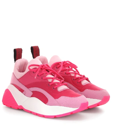 Shop Stella Mccartney Eclypse Sneakers In Pink