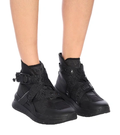 Shop Balmain B Troop High-top Sneakers In Black