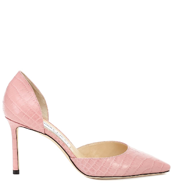 jimmy choo croc pumps
