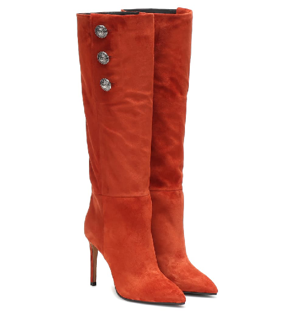 balmain high boots