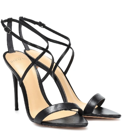 Alexandre Birman Smart Cocktail 100 Leather Sandals In Black ModeSens
