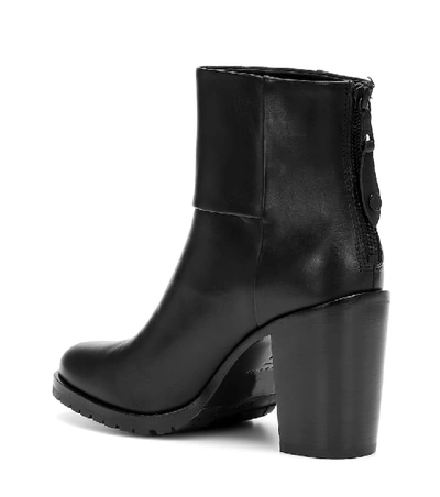 Shop Rag & Bone Newbury 2.0 Leather Ankle Boots In Black