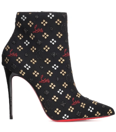 Shop Christian Louboutin So Kate Booty 100 Ankle Boots In Black
