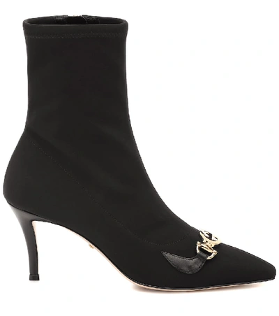 Shop Gucci Zumi Ankle Boots In Black