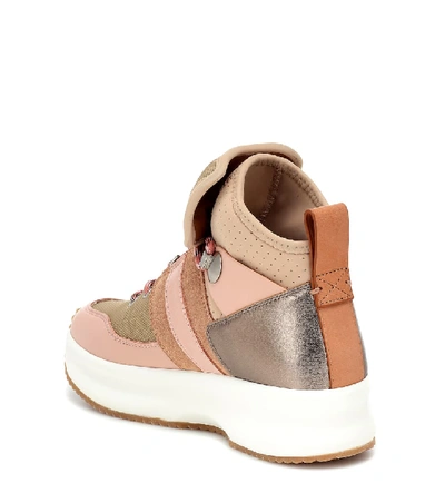 Shop See By Chloé High Top Sneakers In Multicoloured