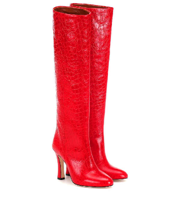 red croc boots
