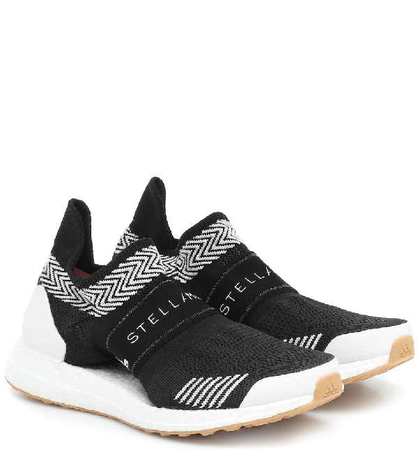 Adidas By Stella Mccartney Ultraboost X 3d Primeknit Sneakers In Black Modesens