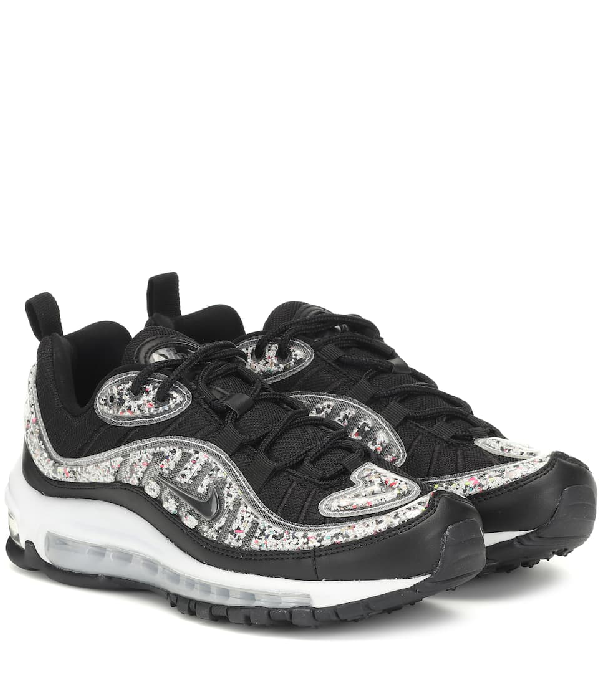 Nike Air Max 98 Lx Sneakers In Black Modesens