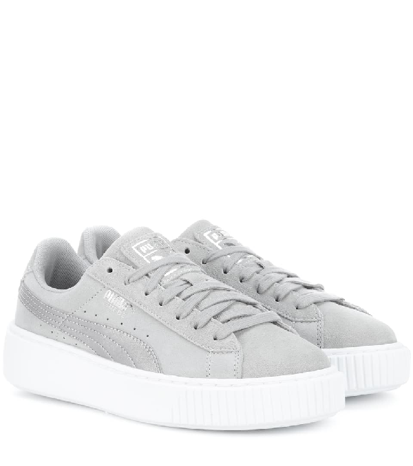 puma platform grey