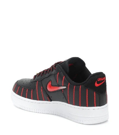 Shop Nike Air Force 1 Jewel Sneakers In Black