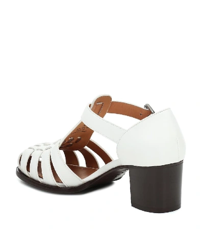 Shop Church's Kelsey 50 Leather Sandals In White