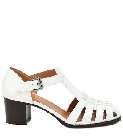 Shop Church's Kelsey 50 Leather Sandals In White