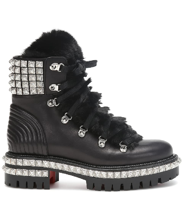 christian louboutin yeti boots