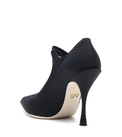 Shop Dolce & Gabbana Embellished Mary Jane Pumps In Black