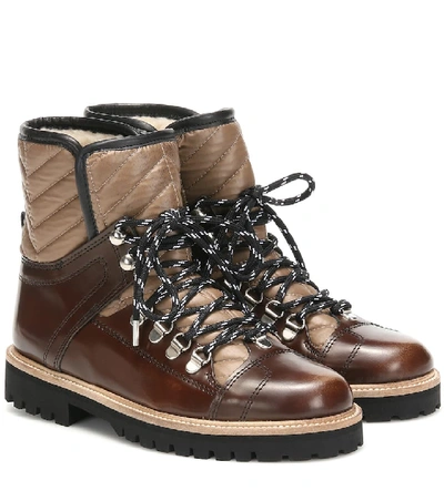 Mytheresa独家发售 — Winter Hiking皮革及踝靴