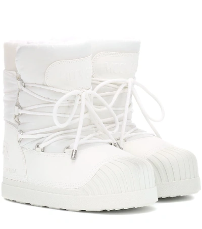 Moncler X Moon Boot Uranus White Snow Boots | ModeSens