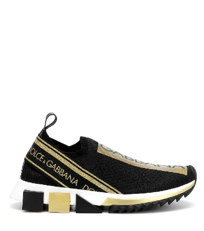 Shop Dolce & Gabbana Sorrento Sneakers In Black