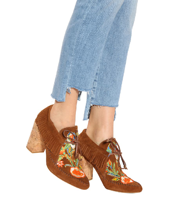 tory burch huntington fringe bootie