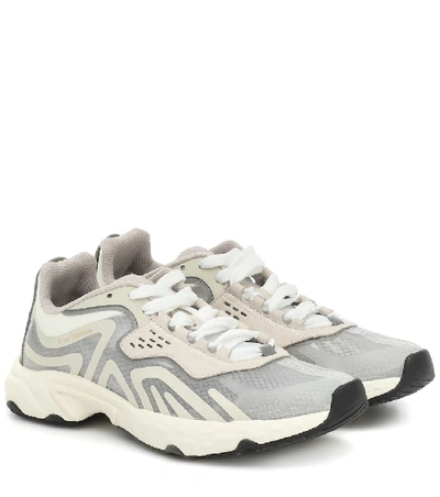 Shop Acne Studios Trail Sneakers In Neutrals