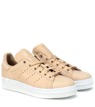 bacon decorate somersault Adidas Originals Stan Smith New Bold Leather Sneakers In Beige | ModeSens