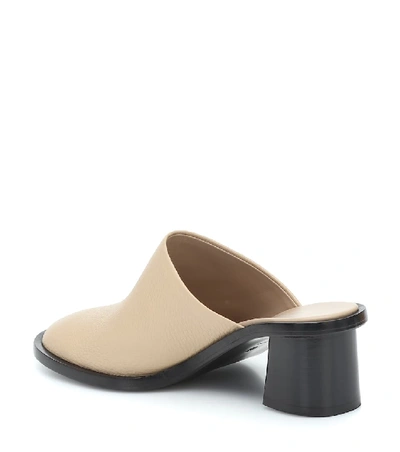 Shop The Row Teatime Clog Leather Mules In White