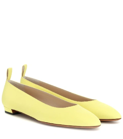 Shop The Row Lady D Ballet Flats In Yellow