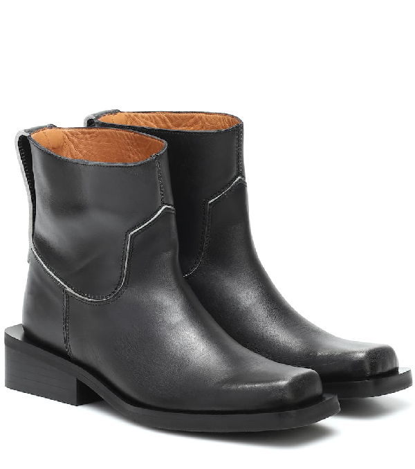 ganni mc boots