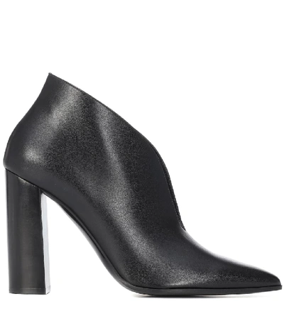 Shop Stella Mccartney Faux Leather Ankle Boots In Black