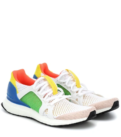 Shop Adidas By Stella Mccartney Ultraboost Mesh Sneakers In Multicoloured